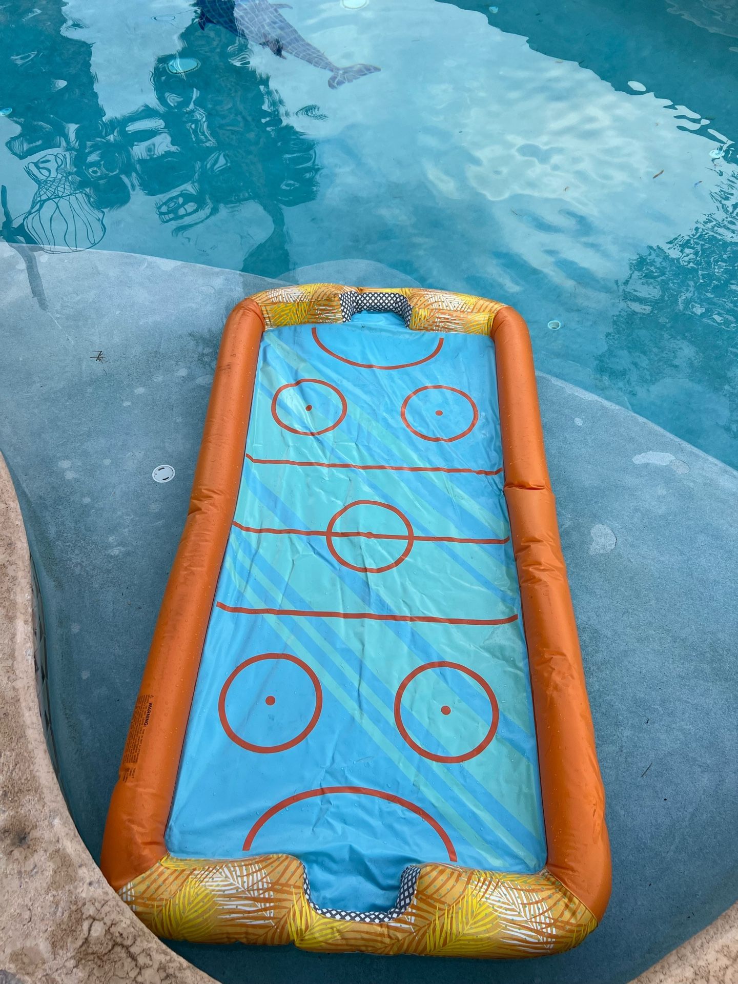 Floating Pool Hockey Table