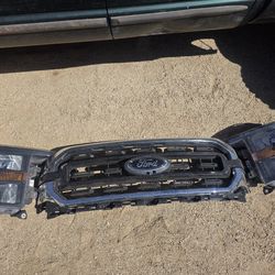 ford f150 grill and headlights