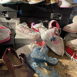Jordan And Nike Toddler Shoes Size 10c