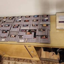 Super Nintendo Lot