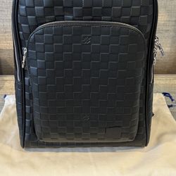 Louis Vuitton Black Damier Infini Leather Avenue Backpack