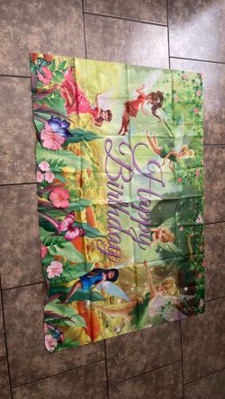 Tinkerbell Backdrop