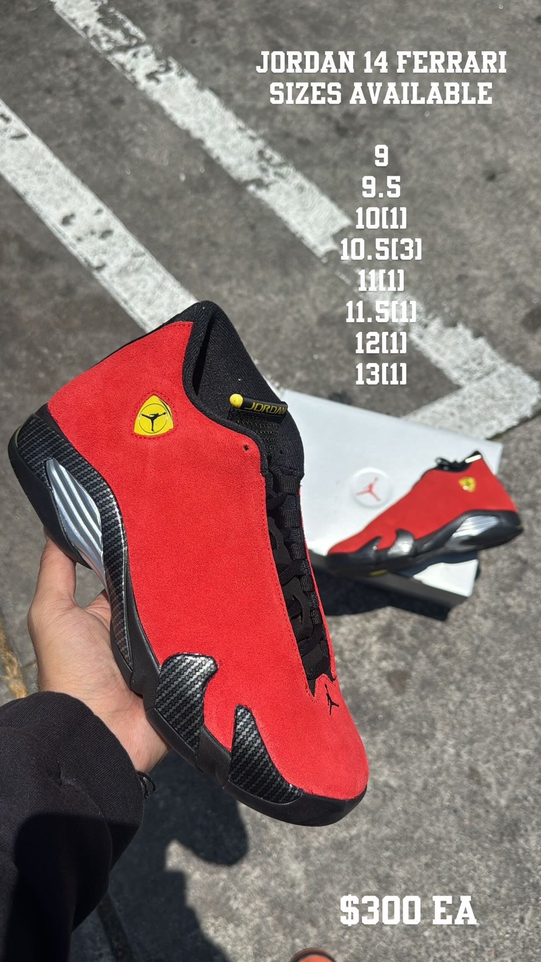 Jordan 14 Ferrari