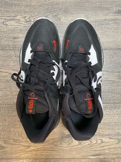 Nike Men’s Size 9.5 Kyrie Basketball Sneakers Black Red White