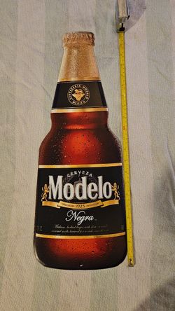 Modelo Negra Tin Bottle Sign $20 Firm On Price 