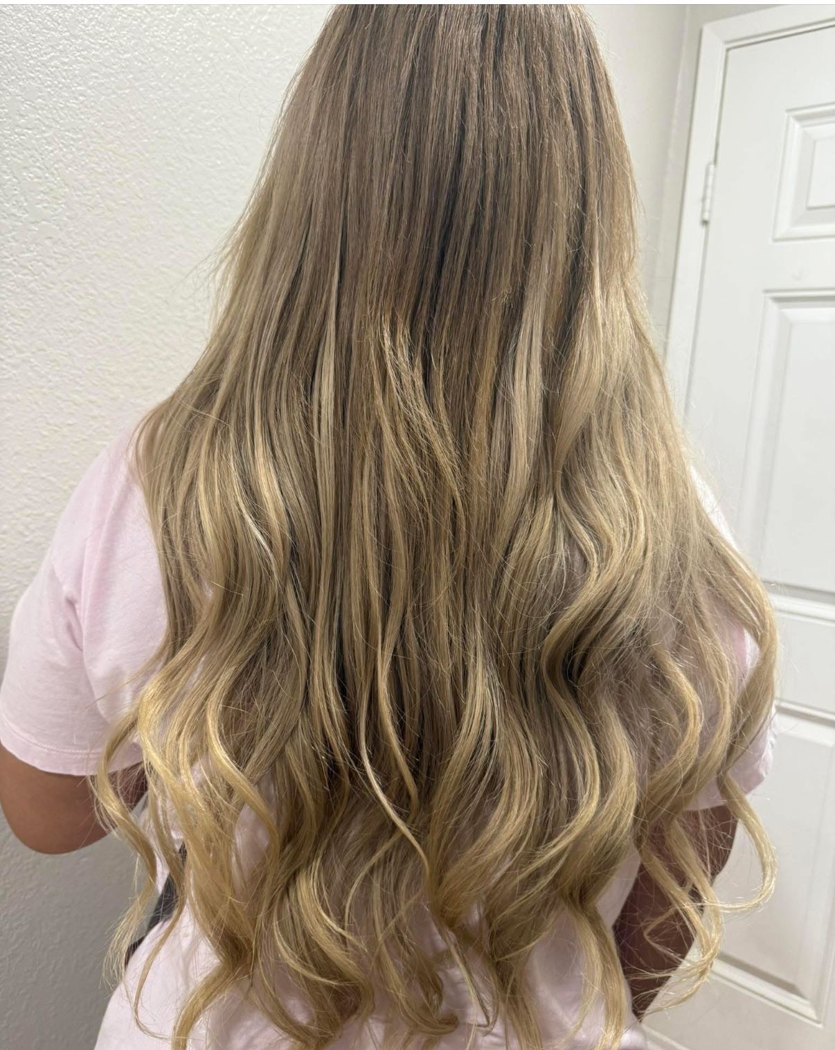 Extensiones Color Rayitos Balayage