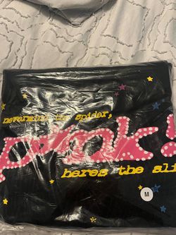 Black P*nk Sp5der Hoodie 