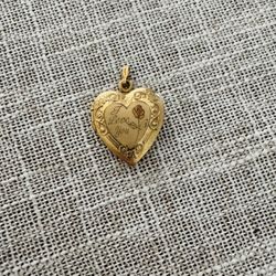 Gold 14k GF Heart Locket