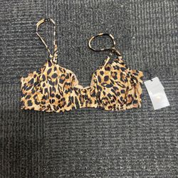 Leopard Print Swim Top 