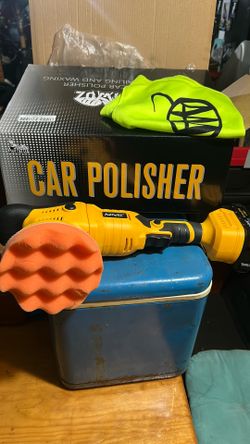 Brand New Autiwoz Car Polisher With Two Batteries And Head Attachments 