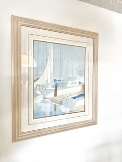sailboat watercolor painting