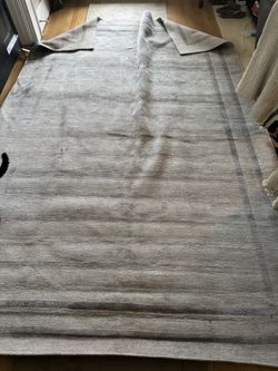 RH Parallel Border Silk Rug