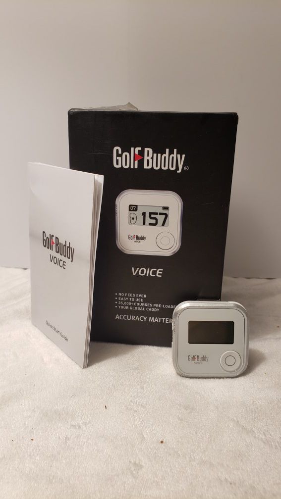 Golf Buddy Voice (new open box)