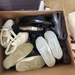 Box Of Shoes Sizes 7-8 