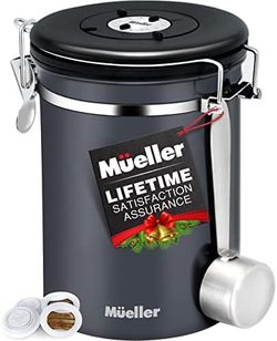 Mueller Coffee Canister