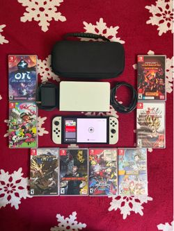 Nintendo Switch OLED with Games