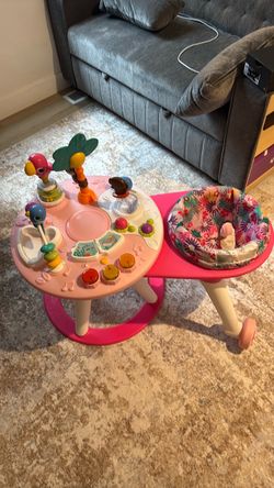Baby Activity Table and Walker Set