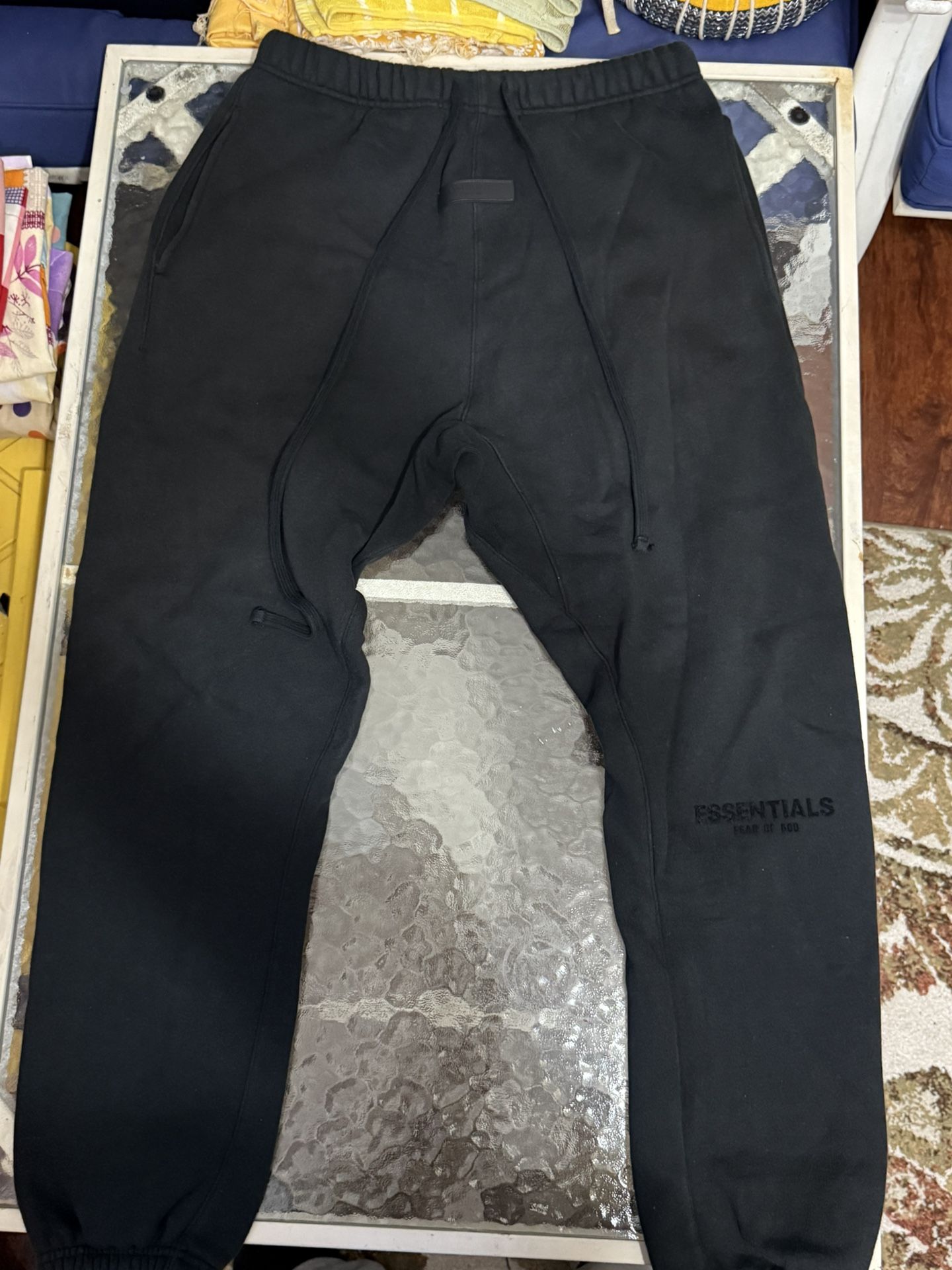 Essentials Black Sweatpants,All Products : American Fashion Style Bags On Sale