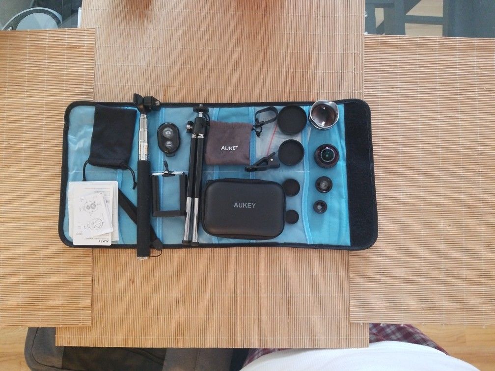 High Quality Cell Phone Camera Lenses With Tripod And Extension Pole