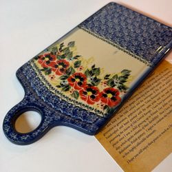 Small Polish Cutting Board Cheese Board New