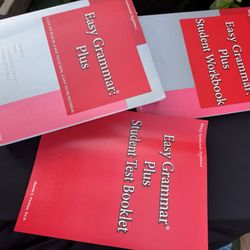 Easy Grammar Plus Complete Set – Textbook, Student Workbook & Test Booklet