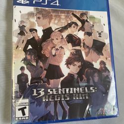 13 Sentinels Ps4 Brand New