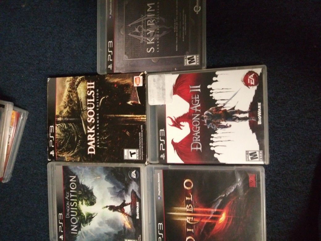 Various Ps3 games