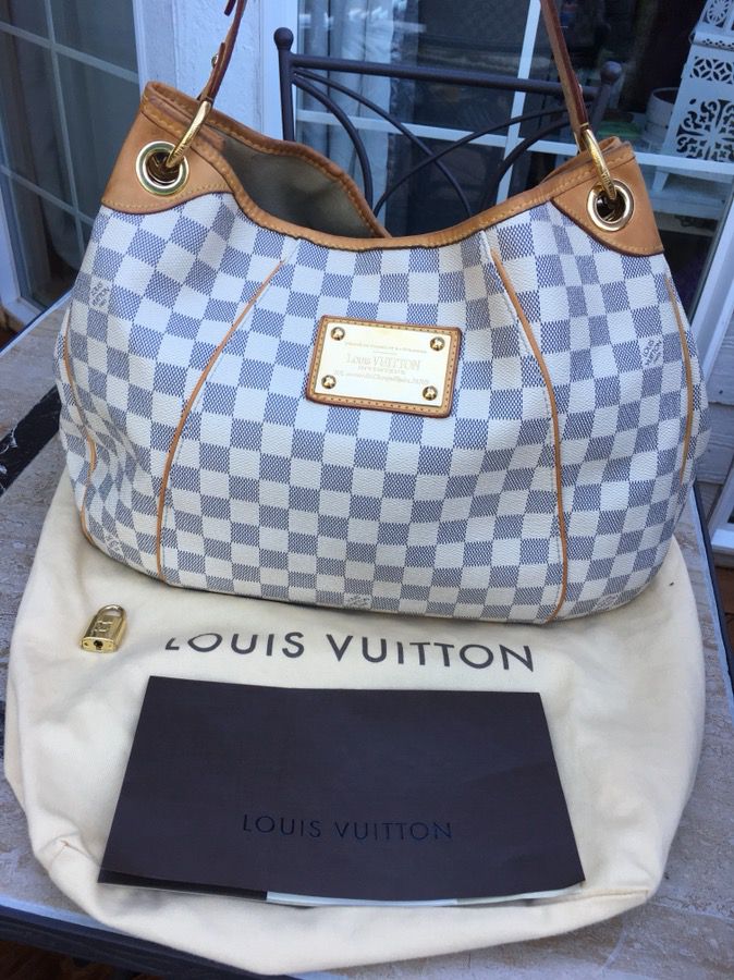 Louis Vuitton Pre-loved Damier Azur Galliera Pm