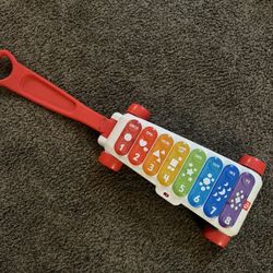 Fisherprice Baby to Toddler Learning Toy Giant Light-Up Xylophone Pull-Along Musical Activity