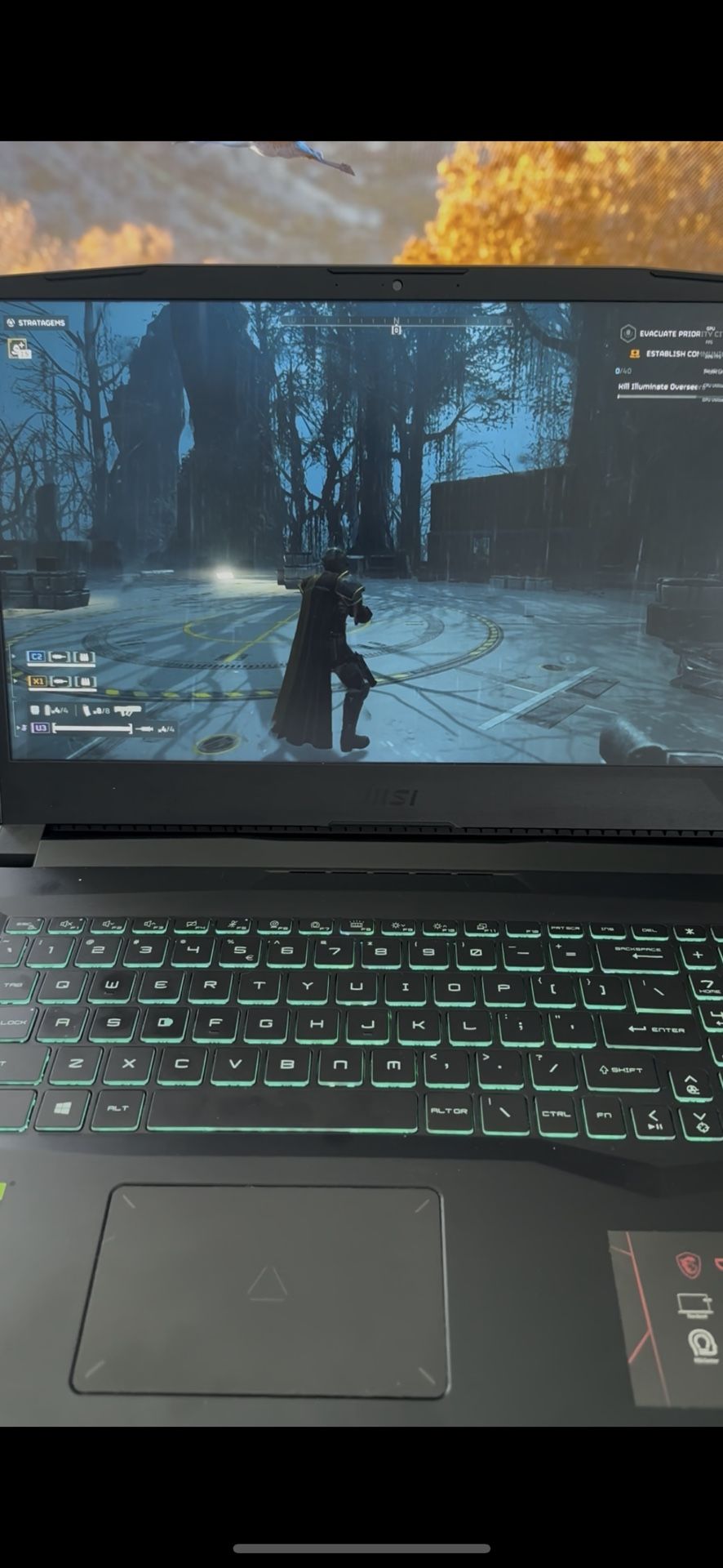 Msi Gaming Laptop Crosshair 15 15.6” - GTX 3060 - i7 11800 - 16gb ram - ssd