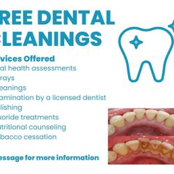 FREE DENTAL CLEANINGS