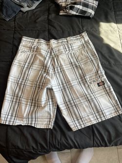 Black and white dickie shorts