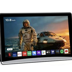 10.8" Android 13 Car TV Headrest Monitor - 5G WiFi Touch Screen Tablet, Supports Phone Mirroring, HDMI in/Out, Bluetooth, USB/SD, Backseat Video Playe