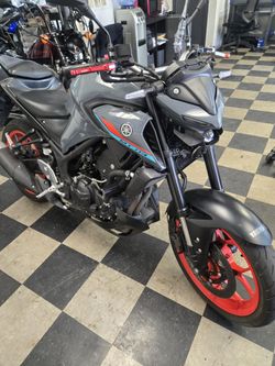 2021 YAMAHA MT 03 GRAY ORG