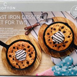 Cast Iron Dessert Set Of 2 