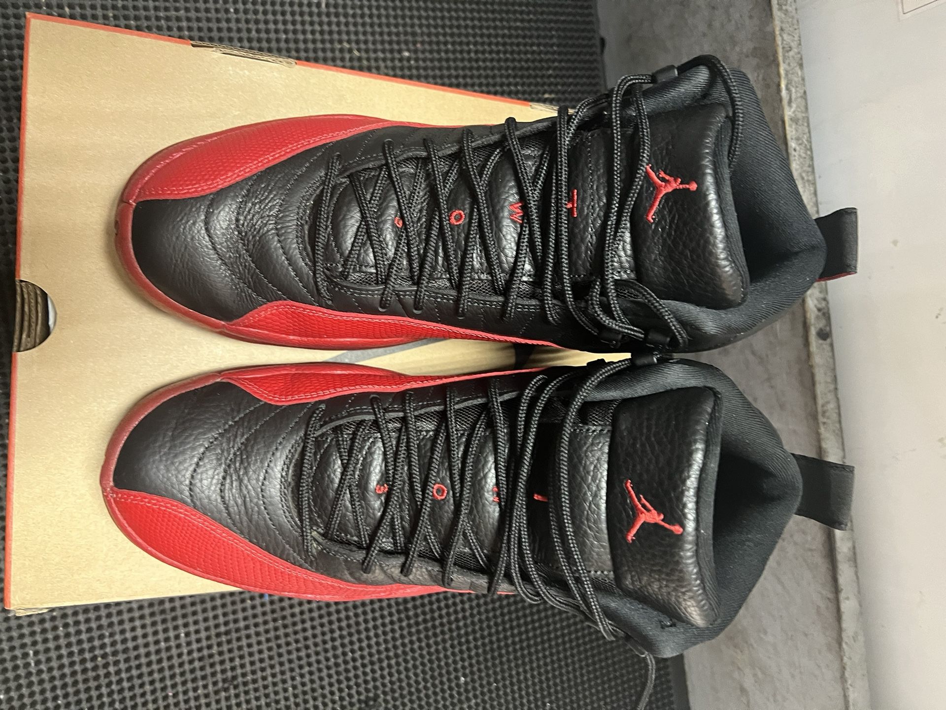 jordan 12 flue game