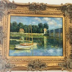 Original Framed Oil Painting 