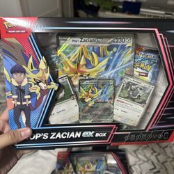 Pokémon Hop Zacian Ex Box