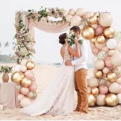 Square Wedding Backdrop Arch  - Gold Not White