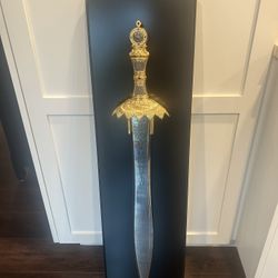 THE NOBLE COLLECTION ARCHANGEL MICHAEL SWORD BY MARTO TOLEDO SPAIN-VERY RARE!