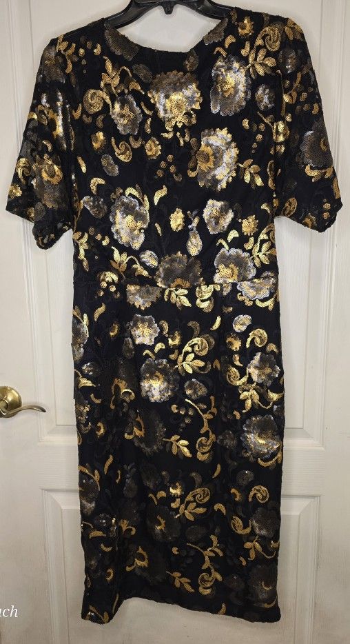 The Limited Women's Black Sequin Dress