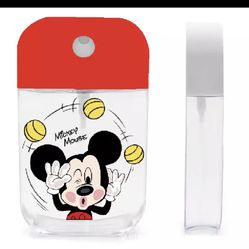 Brand New Mickey Mouse Alcohol Empty Bottle Spray