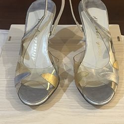 Sz 9.5 M Alexander Greene Sling Back Heels