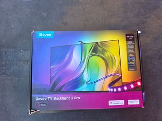 Govee TV backlight 3 pro HD triple camera 16.4ft LED strip lights