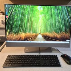 24" HP all-in-one i5 16gb 256gb Windows 11 Office 365 Photoshop