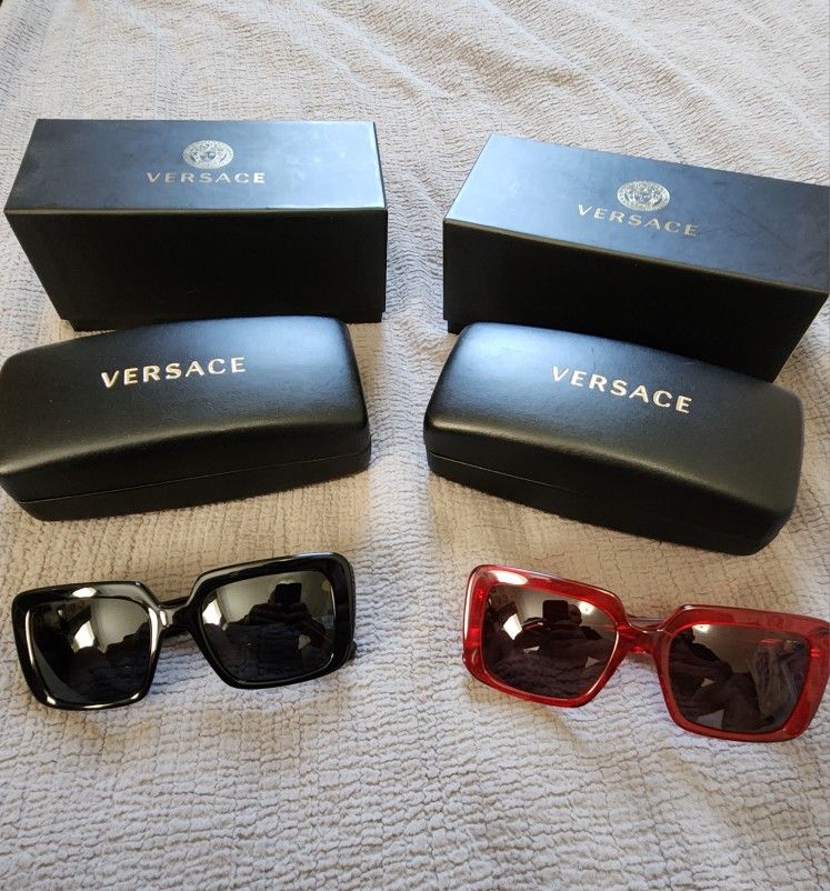 Versace Sunglasses 2 Pairs Great Condition VE4384B