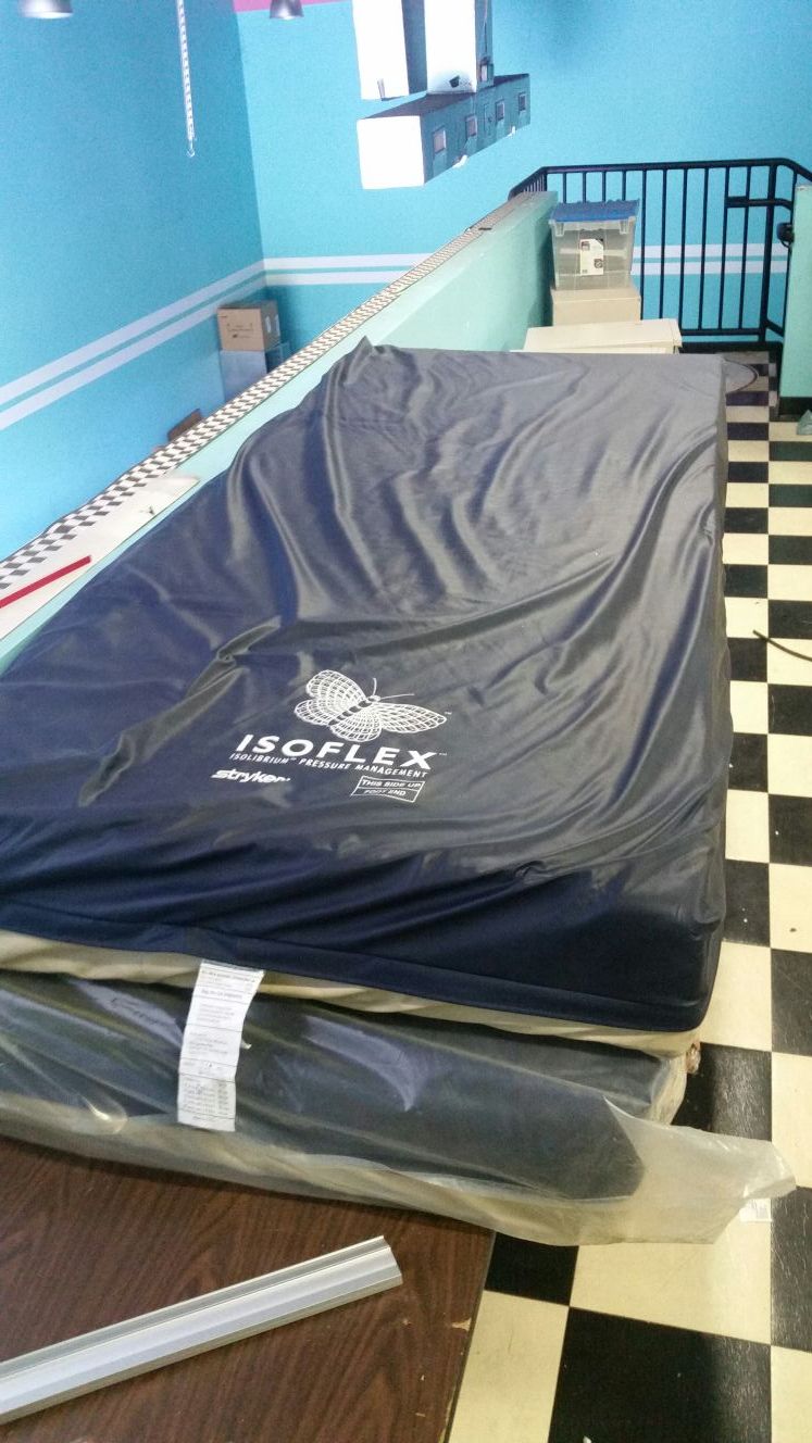 Isoflex medical Stryker mattress bed