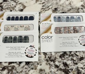 Color Street 100% Real Nail Polish Strips (5 @ $5 each) you pick the ones you like