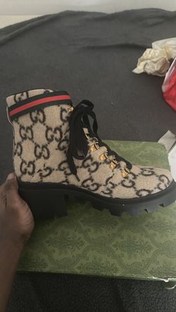 Gucci GG wool Boots
