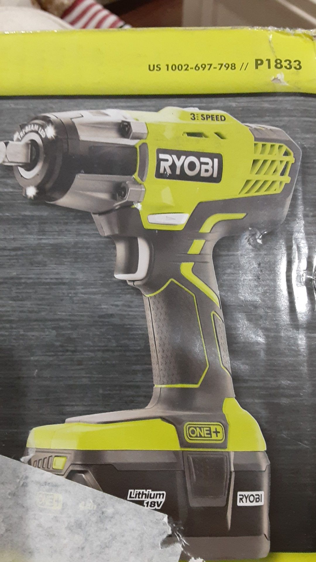 Ryobi impact gun